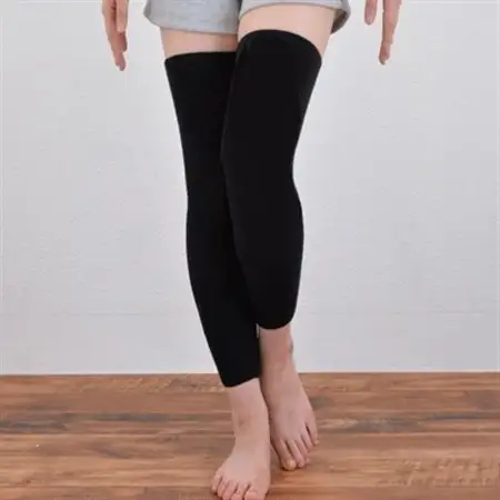 日本製 横のび マルチウォーマー (ロング) あったか ブラック (582-3360)_装飾品・工芸品  服飾小物 _【1133383】