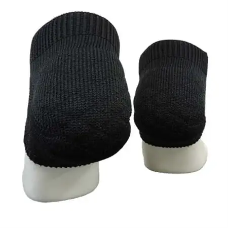 日本製 かかとサポーター ( 踵保護 クッション ) ブラック 1P (4080-7214)_装飾品・工芸品  服飾小物 _【1257841】