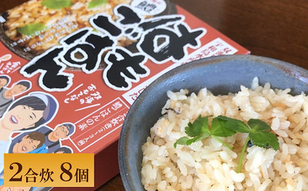 炊き込みご飯の素 はもごはんの素（2合炊き用・360g）×8パック 双海 下灘 レトルト ｜D34