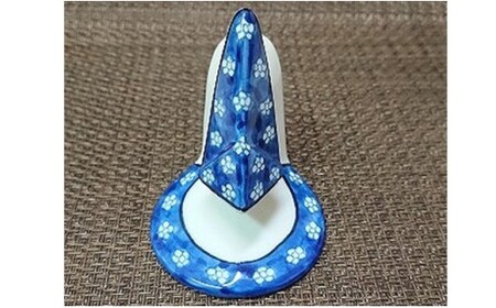 メガネスタンド（梅濃青） 【九州特産品販売】眼鏡置き場 眼鏡スタンド A12-203