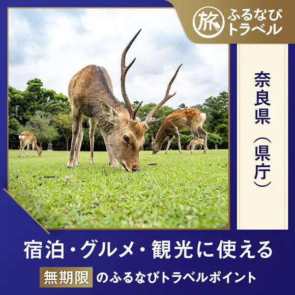 【奈良旅行・宿泊無期限】旅行ポイント奈良県ふるなびトラベルポイント