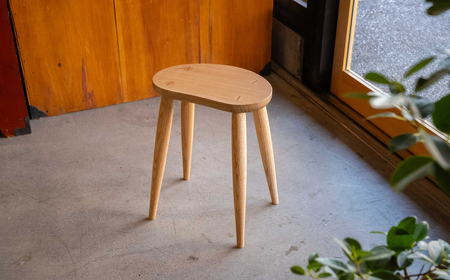 飛騨の職人が製作 組木加工 スツール キッチンスツール 木製 じゃがいもスツール B 【色・高さ 選べる】 天然木スツール スツール イス 椅子 いす サイドテーブル 家具 おしゃれ 人気 おすすめ 新生活 一人暮らし 国産 北々工房[Q2753]