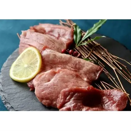 国産牛タンスライス　1頭分　タン元・中厚切り塩味　800g(約400g×2P/5～6人分)_肉  牛肉   肉 牛タン 牛肉 うし ビーフ_【配送不可地域：離島】【1541480】