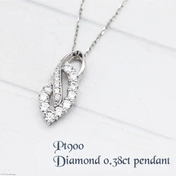 ネックレス プラチナネックレス プラチナ PT900 ダイヤモンド 0.38ct レディース ペンダント【f134-d-pt】アクセサリー アクセ ジュエリー ダイヤ 天然石 送料無料 [株式会社オーダーメイドジュエリーメイ 山梨県 韮崎市 20743777] 