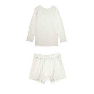 Fleepボーイズインナー　ミルクセット（長袖）1セット【サイズ：120】 No.538-02