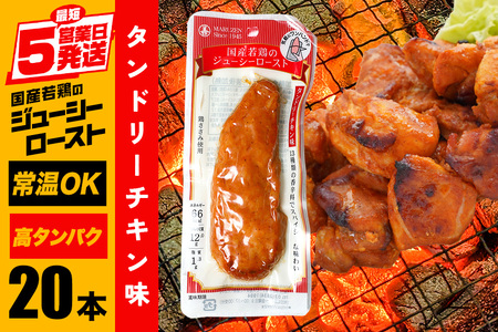 国産若鶏のジューシーロースト タンドリーチキン 20本 サラダチキン CZ-014