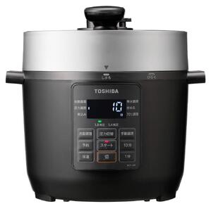 東芝 電気圧力鍋 RCP-30R(K) 圧力鍋 家電