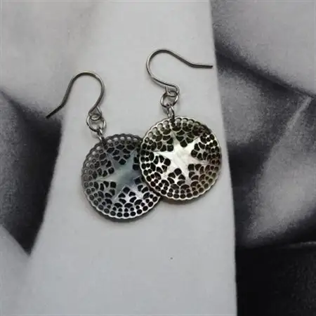 黒蝶貝「ベツレヘムパール風」ピアス_装飾品・工芸品 ピアス・イヤリング アクセサリー _【1231822】