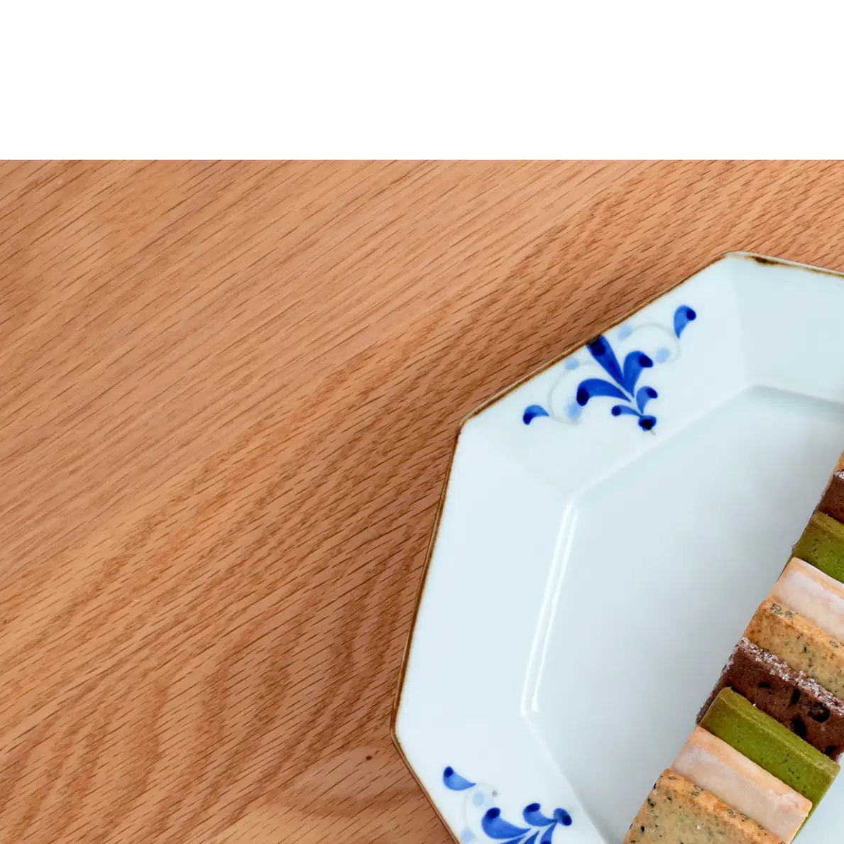 有田焼 リム八角プレートLサイズ 1枚【晧洋窯】食器 器 うつわ 染付 青 八角 和食 ワンプレート 17000円 1万7千円 A17-30