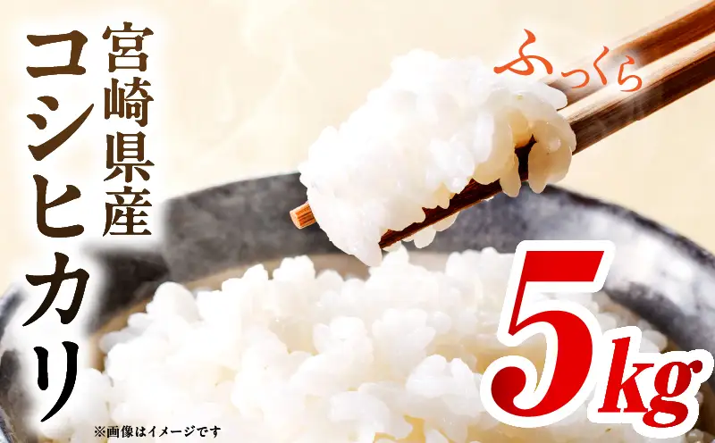 令和7年度産 宮崎県産コシヒカリ 5kg（5kg×1袋）_b0842_su_x1