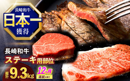 【12回定期便】長崎和牛 ステーキ用部位×12回定期便[OCE108]