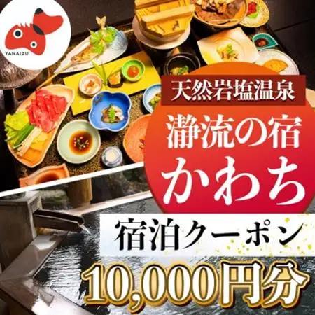 【川辺のお宿】瀞流の宿かわち 宿泊クーポン【10,000円分】【1575342】