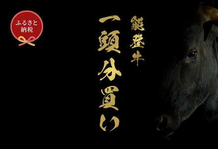 【和牛セレブ】【復興支援】能登牛 一頭買い（12分割配送） 牛肉 最高級 黒毛和牛 和牛 肉汁