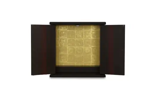 タツクラフト 紀州塗り ミニ仏壇 大 黒柿 木目 【Tk283】【ttcf922-butu-lwd】