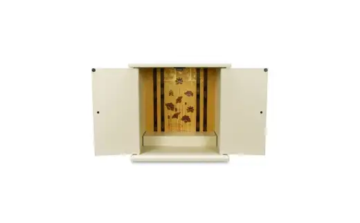 タツクラフト 紀州塗り ミニ仏壇 小 白練 【Tk291】【ttcf922-butu-swh】