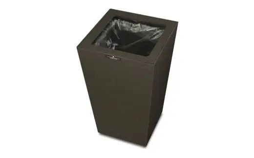 タツクラフト Bosk バスク ダストボックス スクエア 7Lブラック 【Tk298】【ttcf922-db-bl-7】