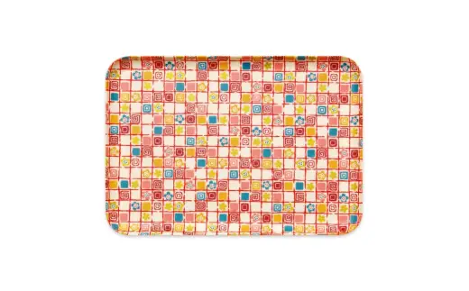 タツクラフト 友禅和紙トレー M 33cm 2枚セット 梅桜 格子 【Tk305】【ttcf922-yum-3】