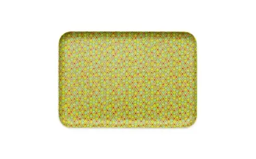 タツクラフト 友禅和紙トレー L 39cm 2枚セット 桜 金平糖 緑 【Tk325】【ttcf922-yul-9】