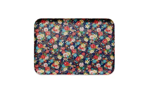 タツクラフト 友禅和紙トレー L 39cm 2枚セット 桜 牡丹文 【Tk329】【ttcf922-yul-13】
