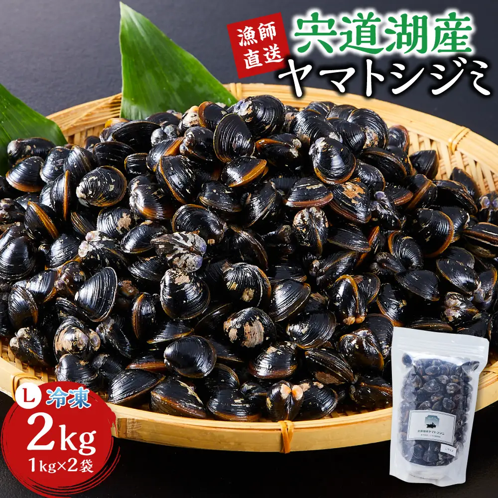 漁師直送！宍道湖産ヤマトシジミ・Lサイズ 冷凍 2kg ）| しじみ