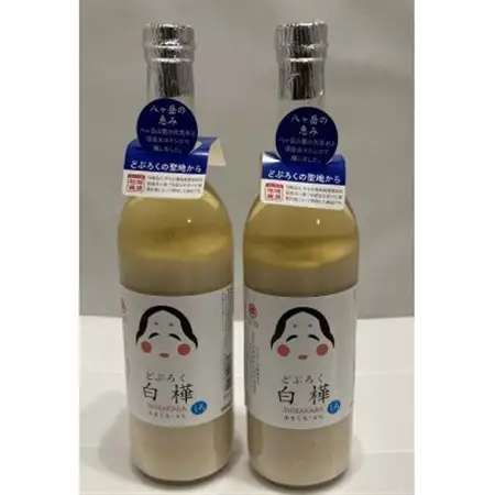 どぶろく おかめ 白(720ml×2本)　信州諏訪 丸井伊藤商店_酒・アルコール   _【1576498】