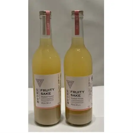 仮面の女神 クラフトドブロク もも(720ml×2本)　信州味噌の丸井伊藤商店_酒・アルコール   _【1576505】