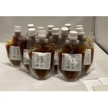 かもだれ しょうゆ(150g×12本)　信州味噌の丸井伊藤商店_調味料 醤油  しょうゆ_【1576524】