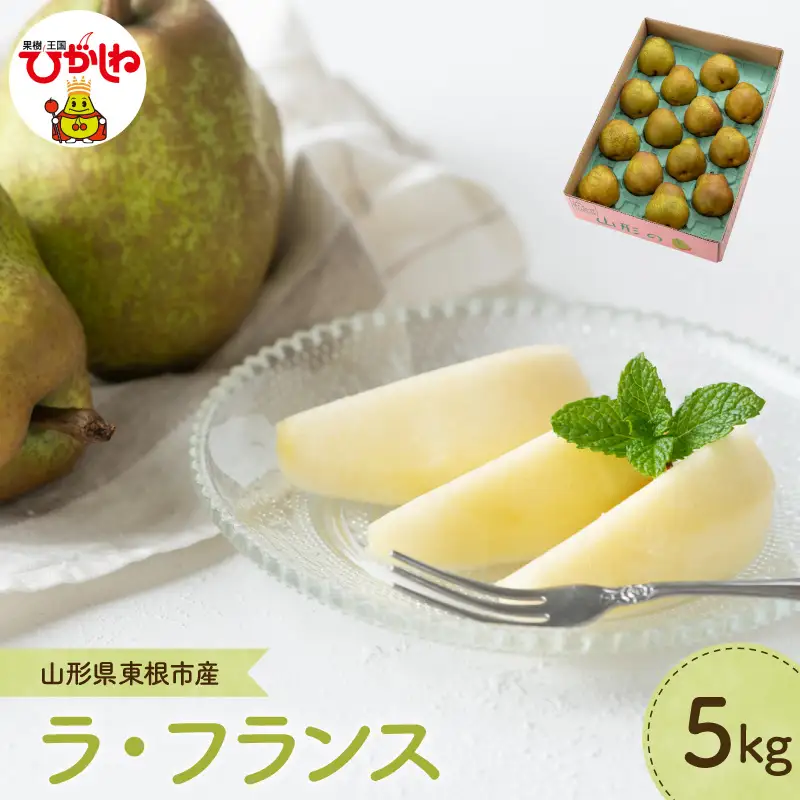 【2026年産】 洋なし 「 ラ・フランス 」 5kg ラ・フランス