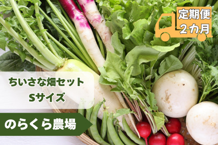 【先行受付・2026年発送】定期便2カ月　有機野菜ちいさな畑セット（Sサイズ　１～２人前）（NK-T518）