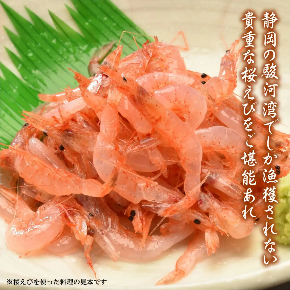静岡特産 駿河湾産 生桜えび 100g×3【配送不可：離島】海の幸、海鮮、海産物、魚介類◇