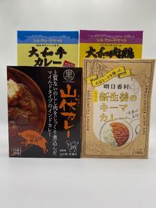 奈良のカレー  ベーシックセット（レトルトカレー４箱セット）