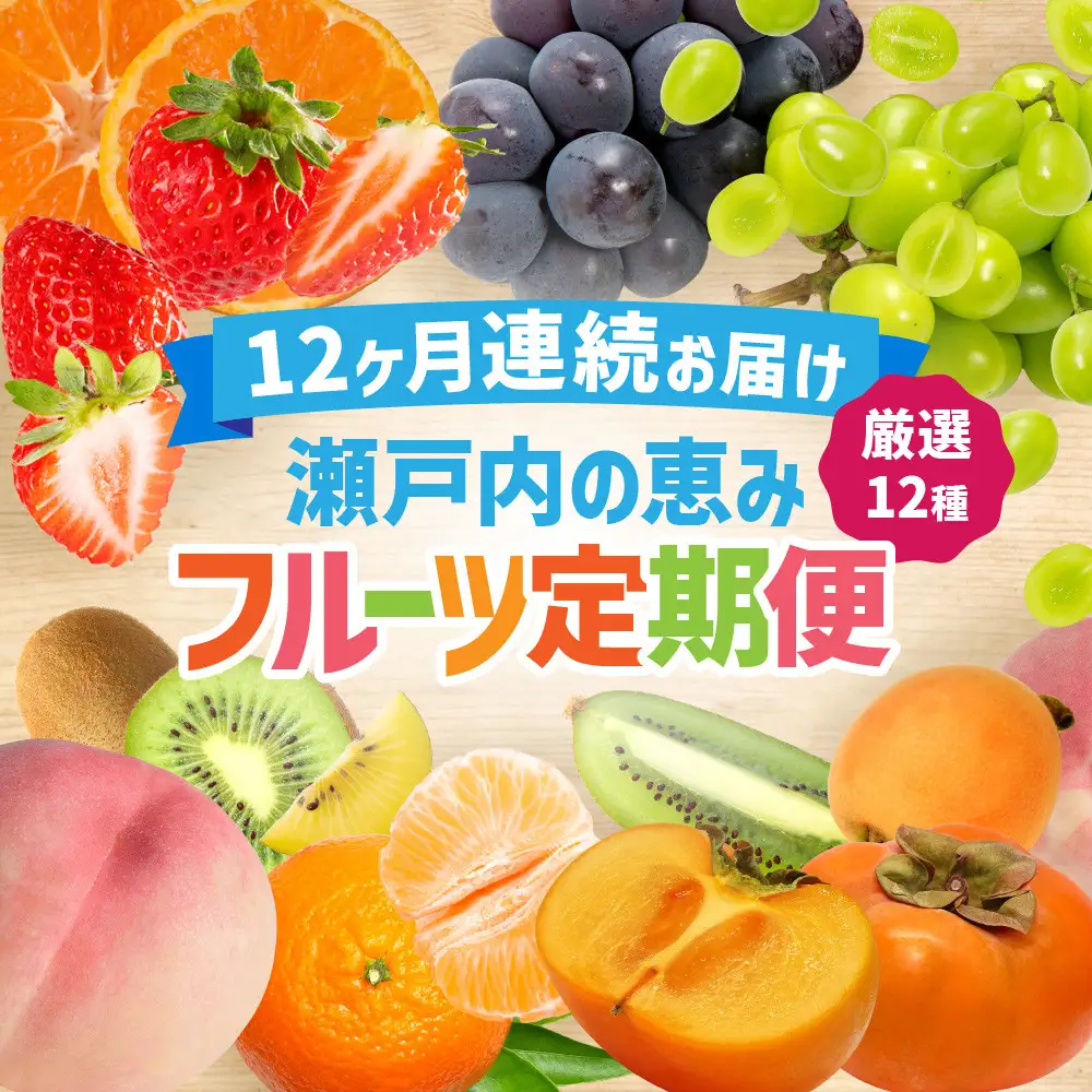 【12回毎月お届け】高松市自慢のフルーツ定期便【L】| フルーツ