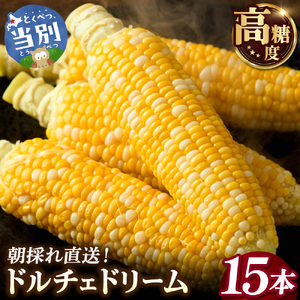 【2026年先行予約】野口農園 高糖度 とうもろこし「ドルチェドリーム」15本 
