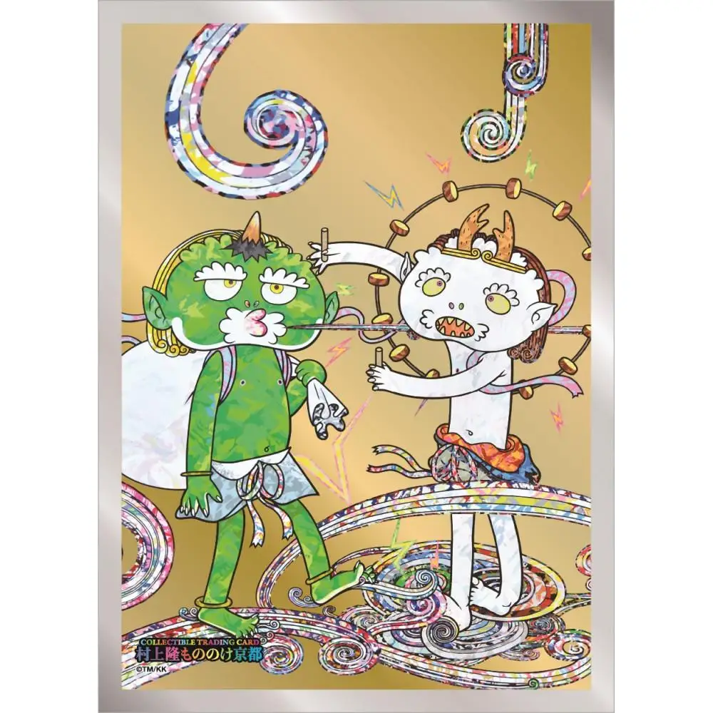 村上隆 もののけ 京都 トレカスリーブ（風神雷神図）
