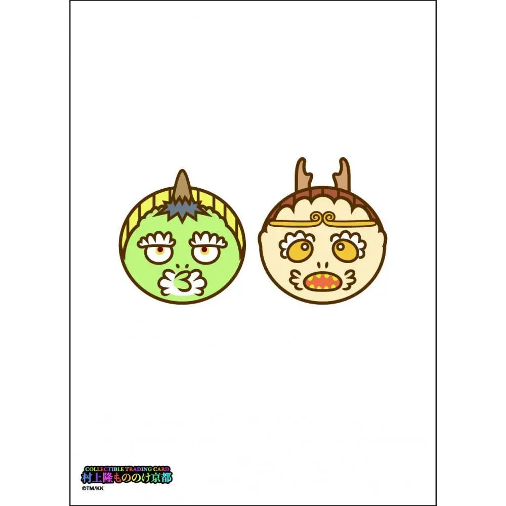 村上隆 もののけ 京都 トレカスリーブ（風神雷神フェイス）