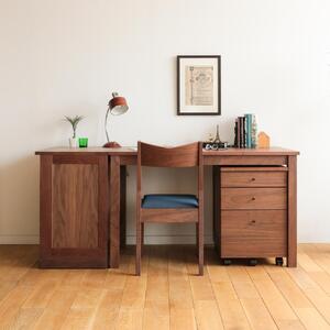 旭川家具 山室家具製作所 プロト No.101～103 デスクセット ウォールナット_04715