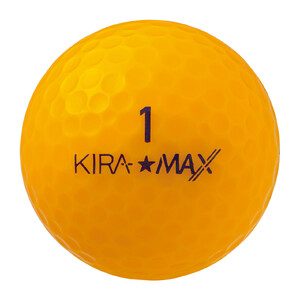ゴルフボール  KIRA MAX 12球入 2ダース （計24球）【カラー：オレンジ】 ゴルフ キャスコ kasco