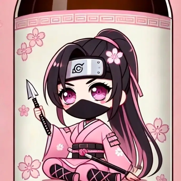 【紫波酒造】オリジナルラベルの日本酒セット 日本酒をモチーフとしたNFTアート (BX014) オリジナルラベルの日本酒とNFTアートをセットにした返礼品♪