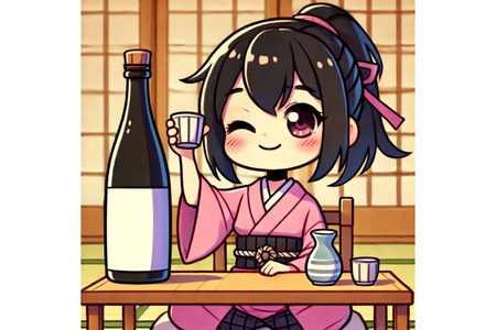 【紫波酒造】限定醸造の日本酒セット（ライト）日本酒をモチーフとしたNFTアート (BX015) 限定醸造の日本酒とNFTアートをセットにした返礼品♪