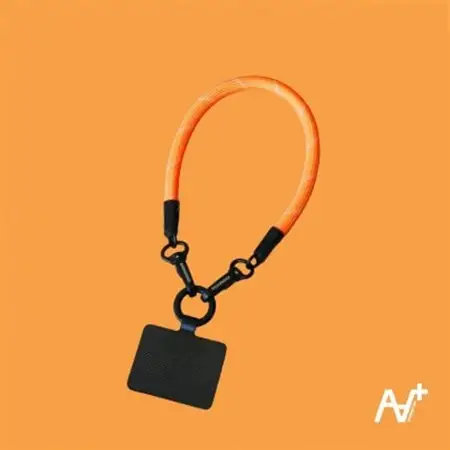 loops(オレンジ) 普段使いのスマホ、キャンプや登山などのアウトドアでも大活躍のマルチストラップ【1582398】