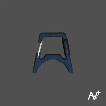 EX-GATE(ブラック) キャンプなどのアウトドアで大活躍 コンパクト カラビナ【1582419】