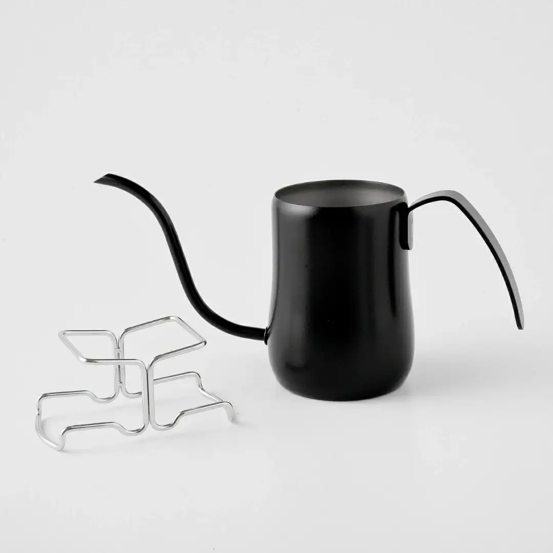 サエ ドリップポット マットブラック 430ml＆ワイヤードリップホルダー 珈琲 コーヒー アーネスト 燕三条製 キッチン用品 調理器具【012S091】