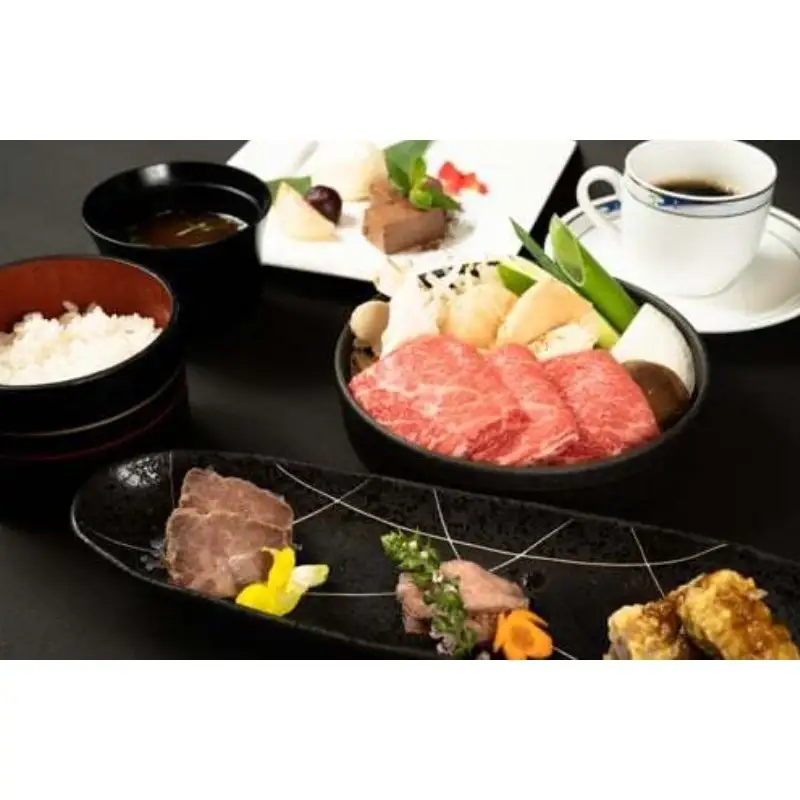 れすとらん松喜屋本店ペアお食事券「牛鍋膳ランチコース」×2  / 食事券 ギフト のし 熨斗 お歳暮