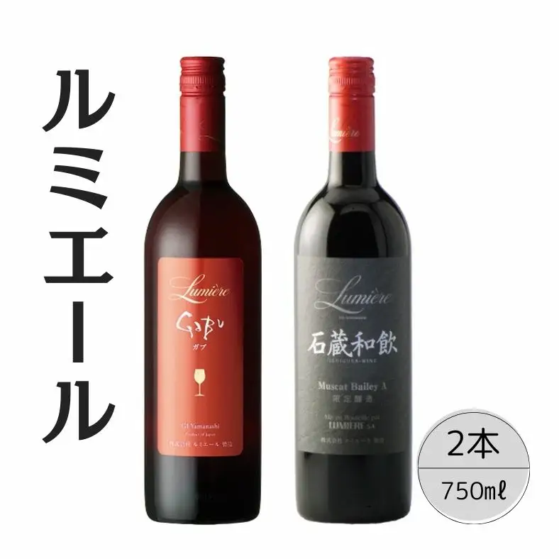 ルミエール　ＧＡＢＵ・石蔵和飲　2本セット 167-120