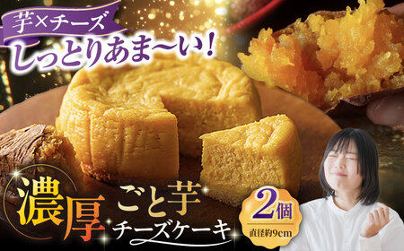 ごと芋チーズケーキ 2個 五島市/ごと[PBY056] セット ケーキ スイーツ デザート おやつ
