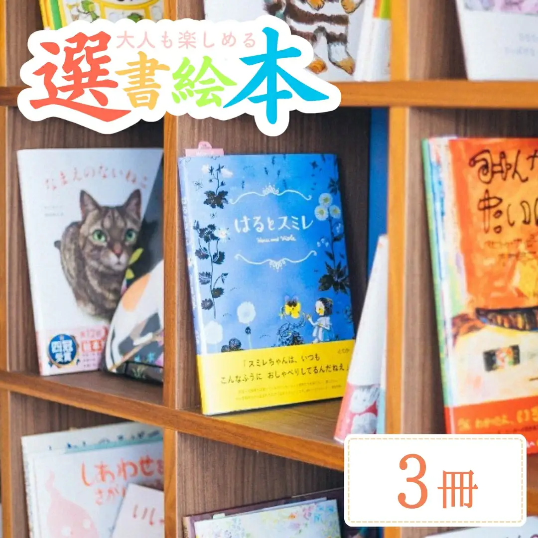 選書絵本をお届けします(おとな用 3冊) [絵本の店 omamori]【026S036】