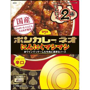 ボンカレーネオ にんにくマシマシ コク旨パンチ辛口 30食入り