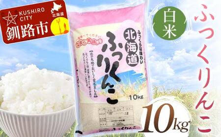 【令和7年度産】ふっくりんこ 10kg 白米 北海道産 米 コメ こめ お米 白米 玄米 通常発送 F5F-0164