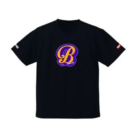JTTA公認　卓球ユニフォーム【男女兼用(ドライ):XLサイズ】アルファベット　B　ブラック_装飾品・工芸品  洋服 _【1589206】