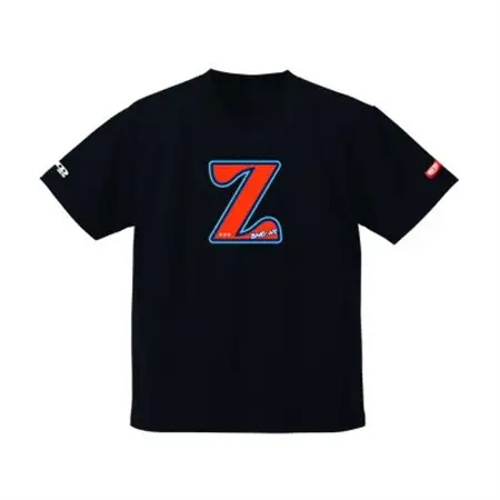 JTTA公認　卓球ユニフォーム【男女兼用(ドライ):XLサイズ】アルファベット　Z　ブラック_装飾品・工芸品  洋服 _【1589265】